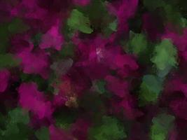 abstract kunst achtergrond olie schilderij Aan canvas minimalis ontwerp donker groen roze foto