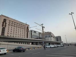 medina, saudi Arabië, dec 2022 - een mooi dag tijd visie van de wegen en gebouwen van medina, saudi Arabië. foto