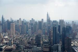 nieuw york stad Manhattan helikopter tour antenne stadsgezicht foto