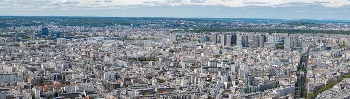 Parijs stadsgezicht antenne visie panorama foto