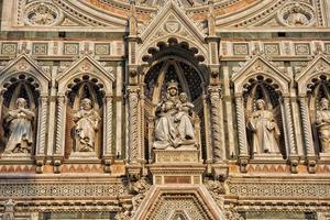 kathedraal de kerstman Maria del fiore, Florence, Italië foto