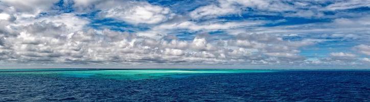 Maldiven tropisch paradijs strand landschap foto