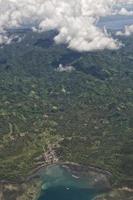 Indonesië sulawesi manado Oppervlakte antenne visie foto