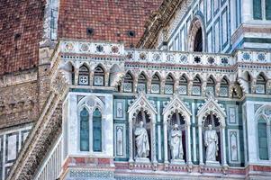 kathedraal de kerstman Maria del fiore, Florence, Italië foto