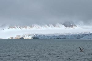 Spitsbergen Spitsbergen gletsjer landschap foto