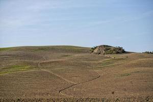 Toscane heuvels landschap foto