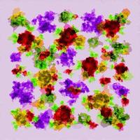 bloemen sjaal, samenvatting sjaal, digitaal geschilderd abstract ontwerp, kleurrijk textuur.fractal kunst.abstract textiel ontwerp.3d sjaal illustratie foto
