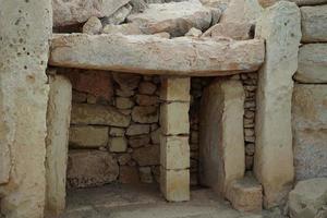 Malta megalitisch tempel archeologisch plaats foto