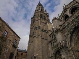 toledo kathedraal kerk middeleeuws oud dorp, Spanje foto