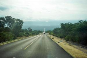 baja Californië la paz naar san Jose del cabo eindeloos weg foto