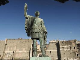 keizerlijk forums fori imperiali Rome gebouwen Aan loopbrug foto