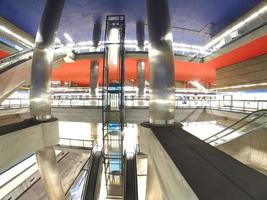 Madrid, chamartijn metro station visie, 2022 foto