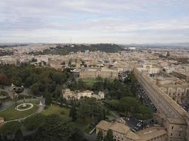 heilige peter basiliek Rome visie van op het dak foto