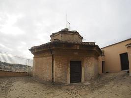 heilige peter basiliek Rome visie van op het dak foto