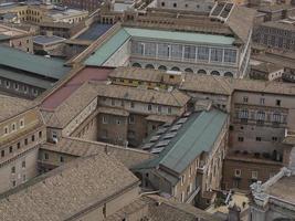 heilige peter basiliek Rome visie van op het dak foto