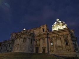 de kerstman Maria maggiore kerk basiliek Rome Italië visie Bij nacht foto