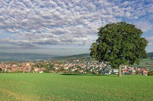 ostheim vor der Rhoen, lager Franken, Beieren, Duitsland foto