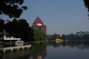 mooi visie van Indonesië Universiteit in depok, Indonesië foto