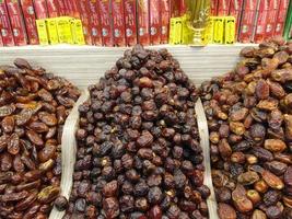 datums, een fruit dat groeit een veel in Arabisch landt foto
