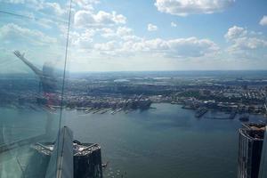 nieuw york stad antenne panorama foto