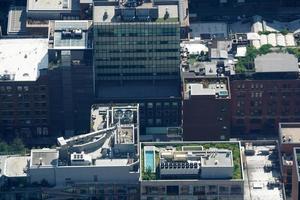 nieuw york stad antenne panorama foto