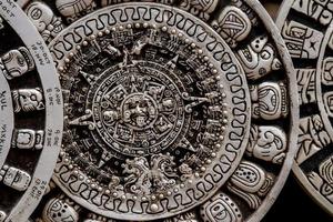 Maya aztec Mexicaans kalender steen foto