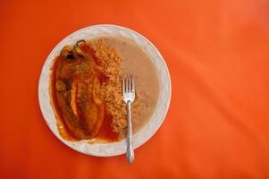 Chili relleno met kaas, Mexicaans voedsel foto