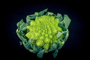 romanesco de italiaanse groene bloemkool foto