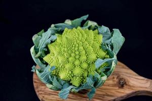 romanesco de italiaanse groene bloemkool foto