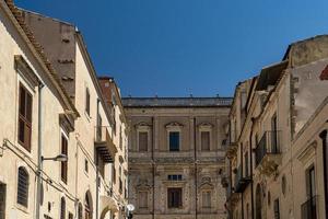 noto Sicilië barok stad- panorama foto