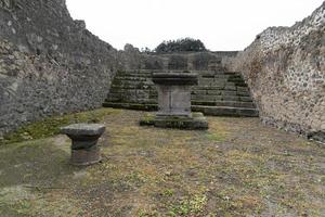 pompeï ruïnes huizen foto