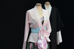 veel Japans kimono jurk Bij de markt foto