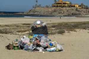 onzin in cerritos todos santos baja Californië sur strand foto