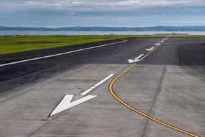 aucland luchthaven landingsbaan foto