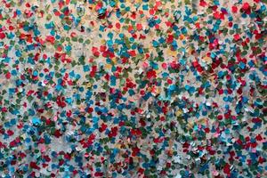 natuurlijk confetti achtergrond multi kleur foto