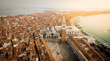 luchtfoto van Venetië, Italië foto