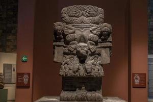 Mexico stad, Mexico - januari 31 2019 - Mexico stad antropologie museum foto