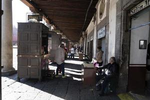 Mexico stad, Mexico - januari 30 2019 - santo domingo plaats foto