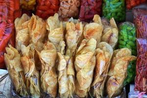 Mexicaans chips veel kleuren foto