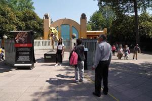 Mexico stad, februari 3 2019 - stad- park chapultepec druk van mensen Aan zondag foto