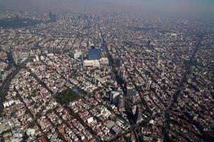 Mexico stad antenne visie stadsgezicht panorama foto