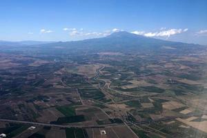 Sicilië catania Etna vulkaan antenne visie foto