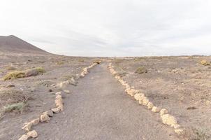 toneel- weg visie foto