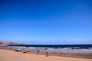 toneel- strand visie foto