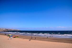 toneel- strand visie foto