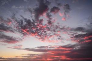 bewolkt lucht visie foto