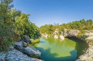 afbeelding van waterval pazinski krov in de buurt pazin in de Kroatisch provincie van centraal istrië foto