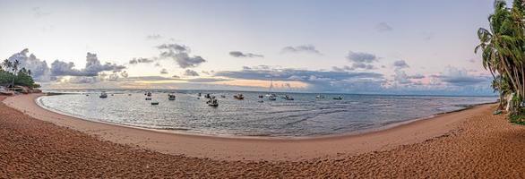 afbeelding van de pittoreske stad strand van praia Doen forte in de braziliaans provincie van Bahia foto