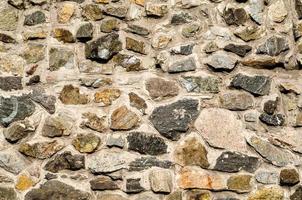 textuur muur gemaakt van natuursteen foto