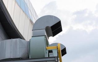 de ventilatieopeningen voor boodschappen doen winkelcentra foto